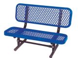 Home Depot toy tool Bench Ultra Play 3 Ft Diamond Blue Commercial Park Preschool Bench