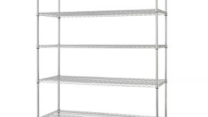 Home Depot Wire Rack Casters 5 Tier Heavy Duty Wire 60 In X 24 In X 72 In Shelving Rack with