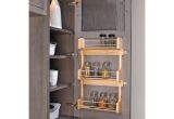 Home Depot Wire Spice Rack 21 5 In H X 13 5 In W X 3 12 In D Medium Cabinet Door Mount Wood