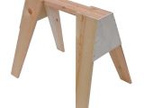 Home Depot Wood Chair Legs Signature Development 29 In Wooden Sawhorse 378739 the Home Depot