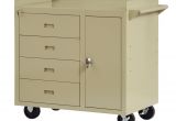 Home Depot Work Bench toy Edsal 36 In W X 22 In D 4 Drawer Mobile Workbench with Storage