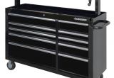 Home Depot Work Benches Husky 52 In 10 Drawer Mobile Workbench with Adjustable Height top