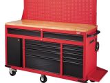 Home Depot Work Benches Milwaukee 60 125 In 11 Drawer and 1 Door 22 In D Mobile Workbench