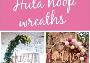 Homemade butterfly Decorations for Party 13 Awesome Diy Hula Hoop Wreaths Pinterest Hula Hoop Hula and