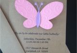 Homemade butterfly Decorations for Party butterfly Invitations Custom Made and Handmade by Simpleandposh