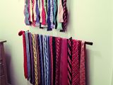 Homemade Tie Rack Jared Turned My Grandfathers Old Wooden Golf Clubs Into His New Tie