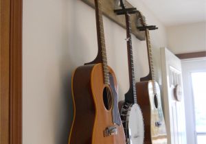Homemade Wooden Guitar Rack Diy Guitar Hanger Simple Secure We Practice so Much More since