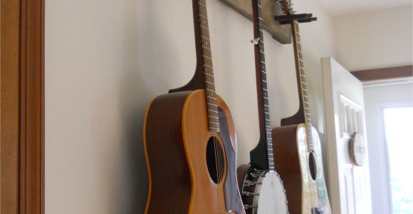 Homemade Wooden Guitar Rack Diy Guitar Hanger Simple Secure We Practice so Much More since