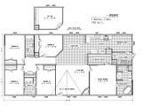 Homes Of Merit Floor Plans 1997 1997 Fleetwood Mobile Home Floor Plan 57 Best Manufactured Homes