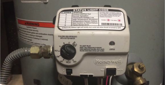 Honeywell Pilot Light Water Heater Pilot Light Keeps Going Out Honeywell Controller