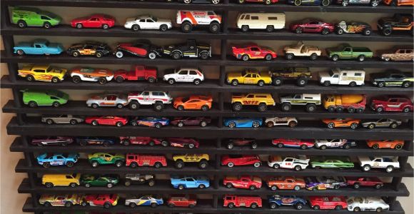 Hot Wheels Display Rack Creating A Super Cool Shelf to Corral All Those Hot Wheel Cars Made