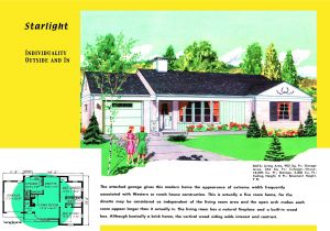 House Plans Under 150k to Build Ranch Homes Plans for America In the 1950s