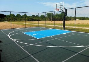 How Much Does A Backyard Basketball Court Cost Versacourt Containment Fencing for Game Courts