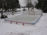 How to Build A Backyard Ice Rink Ice Rink Kit Standard Sizes and Great Advice