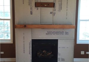 How to Build A Gas Fireplace Box A Diy Stone Veneer Installation Step by Step Pinterest Stone