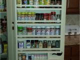 How to Build A Spice Rack Cabinet Just Square Enough Door Hanging Storage Rack with Instructions