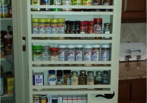 How to Build A Spice Rack Cabinet Just Square Enough Door Hanging Storage Rack with Instructions