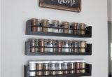 How to Build A Spice Rack Kitchen Wall Spice Rack Small Changes Big Impact Pinterest