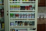 How to Build A Spice Rack On A Door Just Square Enough Door Hanging Storage Rack with Instructions