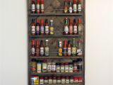 How to Build A Spice Rack Out Of Wood Spice Hot Sauce Rack From A Pallet Hot Sauce Step Guide and Pallets