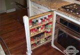 How to Build A Spice Rack Pull Out Spice Rack Pilaster On Both Sides Of the Stove Talk About Making