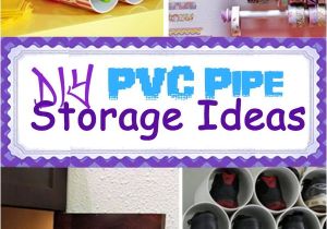 How to Build A Vinyl Roll Rack Diy Pvc Pipe Storage Ideas Hative