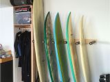 How to Build A Wall Mounted Surfboard Rack Surf Rack Build with A Shelf Cubby for Wetsuits Accessories