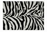 How to Clean A Real Zebra Rug Black and White area Rug Awesome Rugnur Bella Zebra Print Amp Shag