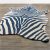 How to Clean A Real Zebra Rug Hooked Zebra Indoor Outdoor Rug Indoor Outdoor Rugs Outdoor Rugs