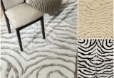 How to Clean A Real Zebra Rug Nuloom New Zealand Faux Silk Zebra Rug 4 X 6 by Nuloom Products