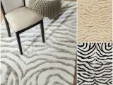 How to Clean A Real Zebra Rug Nuloom New Zealand Faux Silk Zebra Rug 4 X 6 by Nuloom Products