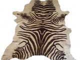 How to Clean A Real Zebra Rug Tan Acid Wash Zebra Cowhide Rug Design by Bd Hides Products