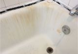 How to Clean Fiberglass Bathtub How to Turn Your Bleach Stained Red Bathtub White Again 4 Steps