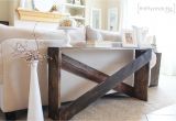 How to Decorate A sofa Table for Easter X sofa Table Tutorial Diy sofa Table Diy sofa and sofa Tables