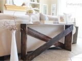 How to Decorate A sofa Table for Easter X sofa Table Tutorial Diy sofa Table Diy sofa and sofa Tables