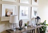 How to Decorate A sofa Table In Front Of A Window Styling with Monochrome Frames Pinterest sofa Table Decor Ikea