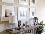 How to Decorate A sofa Table In Front Of A Window Styling with Monochrome Frames Pinterest sofa Table Decor Ikea