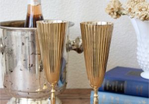 How to Decorate Champagne Glasses for A Wedding Champagne Flutes Brass Champagne Flutes Vintage Champagne Flutes