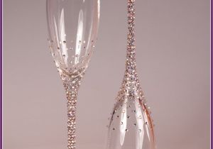 How to Decorate Champagne Glasses for Quinceanera Wedding Glasses Luxury Pinterest Champagne Flutes Flutes and