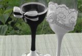 How to Decorate Champagne Glasses with Glitter Pahare Decorate Handmade Pentru evenimente Speciale Pahare Nunta