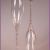 How to Decorate Champagne Glasses with Glitter Wedding Glasses Luxury Pinterest Champagne Flutes Flutes and