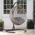 How to Make A Teardrop Swing Chair island Bay Resin Wicker Kambree Rib Hanging Egg Chair with Cushion