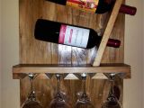 How to Make A Wine Rack Out Of A Pallet Porta Vinos Con Porta Copas Wine Diy Proyectos Ideas