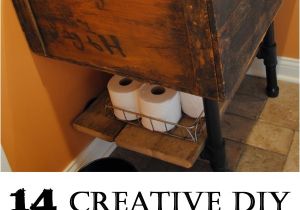 How to Make A Wooden Bathtub 14 Creative Diy Bathroom Vanities Western Decor Pinterest