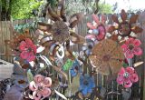 How to Make Flower Plate Garden Art Metal Art Garden Flowers Metals Pinterest Metals Flower and