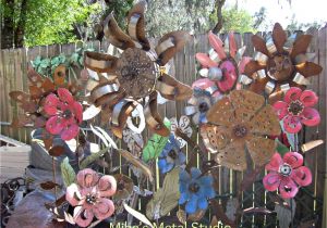 How to Make Inexpensive Flower Plate Garden Art 37 Fresh Metal Flowers Yard Art Inspiring Home Decor