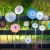 How to Make Inexpensive Flower Plate Garden Art Spittin toad Garden Art From Up Cycled Dishes