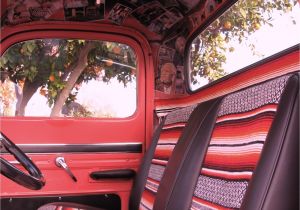 How to Reupholster Car Interior Roof Vintage Truck with Serape Interior I Want A Truck that I Can Mod