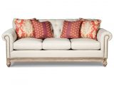 Hudson Furniture Brandon Fl Craftmaster 7688 7689 768950 button Tufted sofa with Distressed Wood