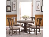 Hudson S Furniture Clearwater Fl Kincaid Furniture Greyson Five Piece Dining Set with Grant Round